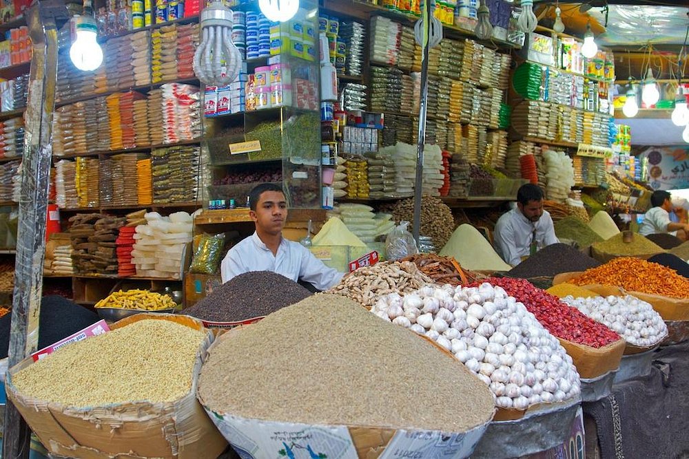 Traditional Yemeni souq
