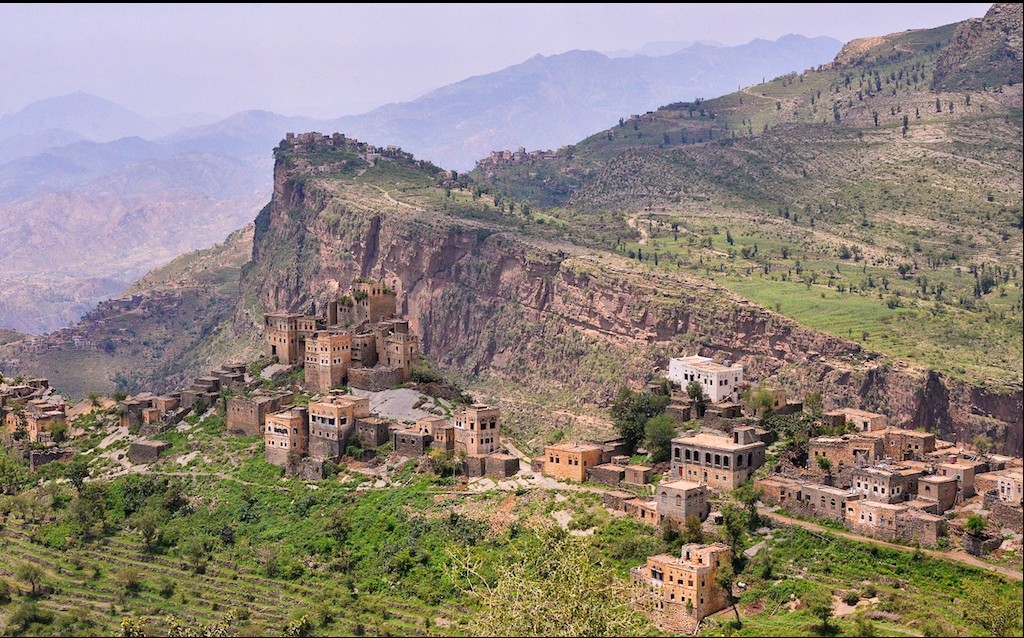 Al-Mahwit mountain terraces